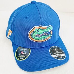 Top of the World Florida Gators Victory Hat Cap Stretch Flex M/L Blue NCAA